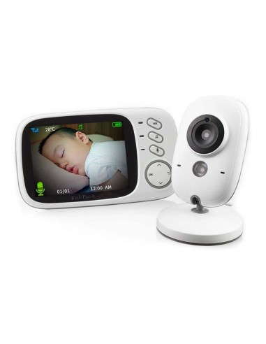 Babyphone vidéo à vision nocturne d'Europe débarque